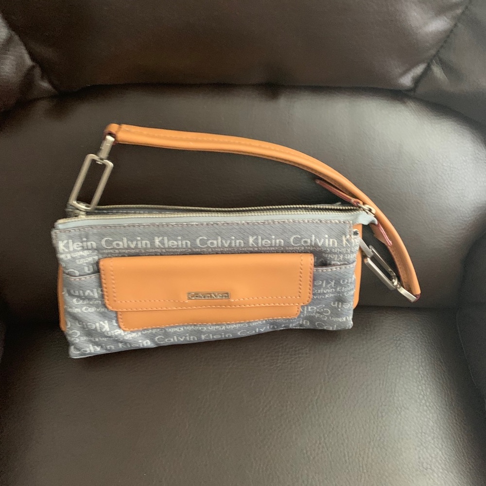 Calvin Klein denim purse